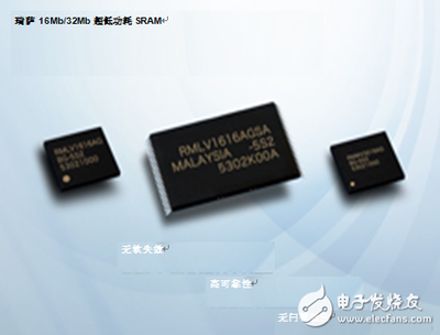 瑞薩電子推出16Mb/32Mb超低功耗SRAM，助力電子設備高效數據處理